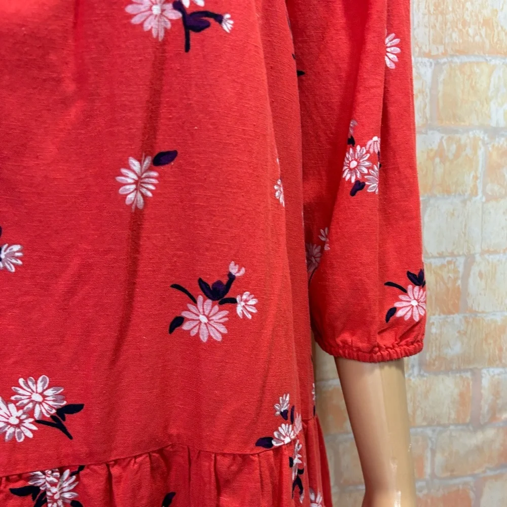 Old Navy Girls Floral Print Tiered‎ Dress